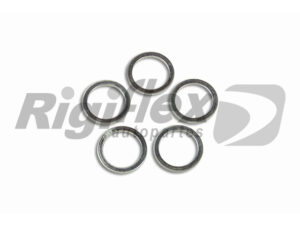 ARANDELA DE ALUMINIO DE 23 MM EXTERIOR X 18MM INTERIOR X 1.25MM DE ESPESOR